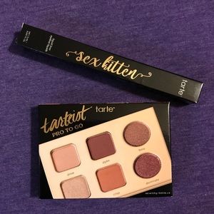 tarte PRO to go palette & liquid liner. NIB.